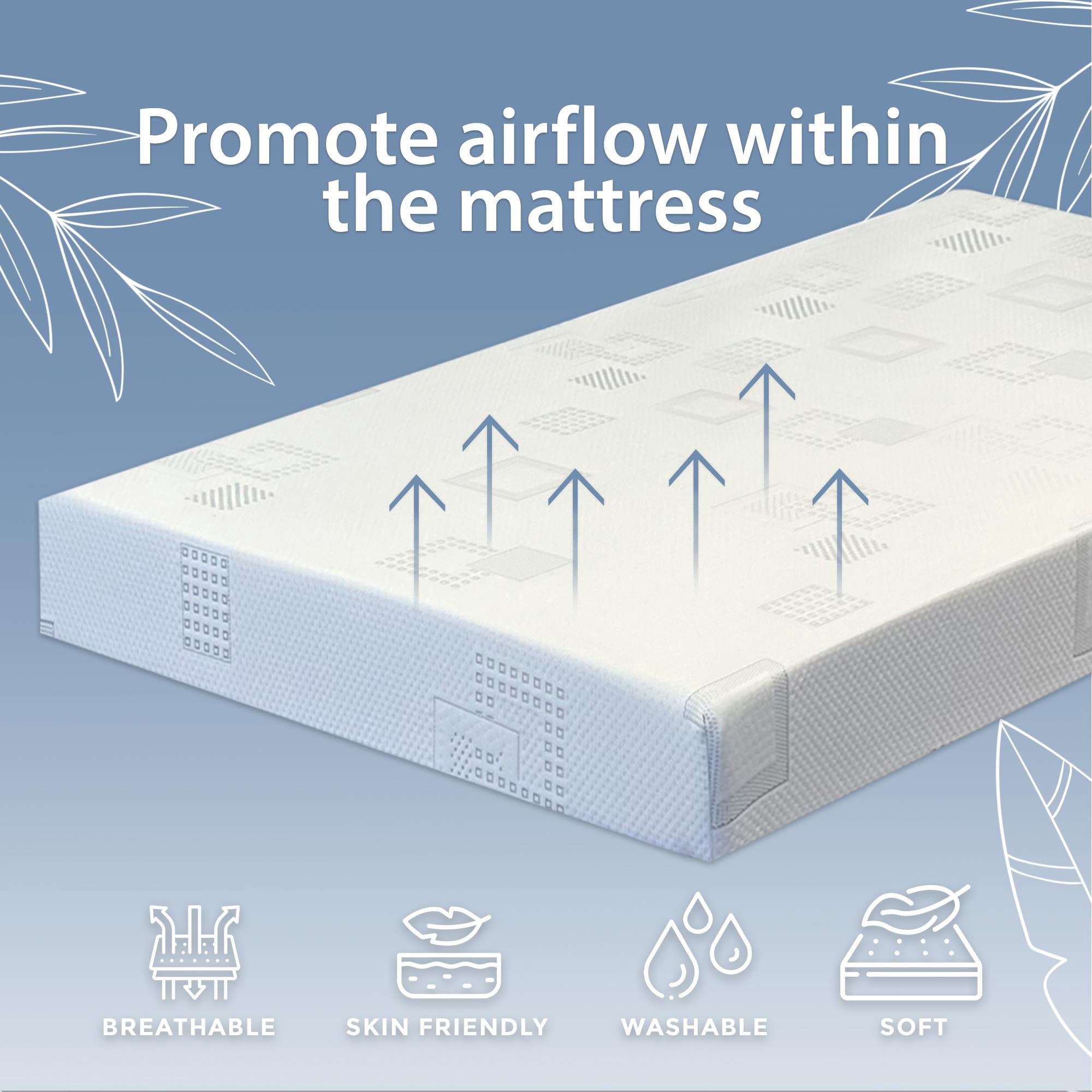 ViscoLogic 7" Full Size Mattress Premium Cool Foam All Ages Mattress CertiPUR-US®, Mattress in a Box