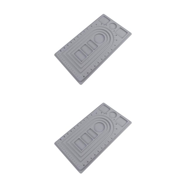 Sonducket Collares flocados Diseño de Tablero de abalorios Bandeja de joyería Estilo de herramienta Type1