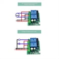 thumbnail image 5 of Mando A Distancia de 433 MHz, 6 V CC - 30 V, 2 Canales, Receptor de Relé con Control Remoto para Control de Luz de Puerta de Garaje., 5 of 5