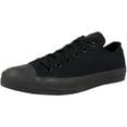 thumbnail image 3 of Converse Unisex Chuck Taylor All Star Core Ox Sneaker, Monochrome Black, Men's 7, Women's 9 Medium, 3 of 5