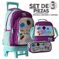 thumbnail image 1 of US Urban Juego Escolar Mochila con Carrito Lonchera y Estuche para Niños y Niñas (morado), 1 of 6