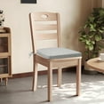 thumbnail image 7 of Shinnwa Chair Cushions for Kitchen Chairs Set of 4 Dining Chair Pads with Ties U Shaped Non Slip Back Removable Cover 16" x 16.5" Gray, 7 of 7
