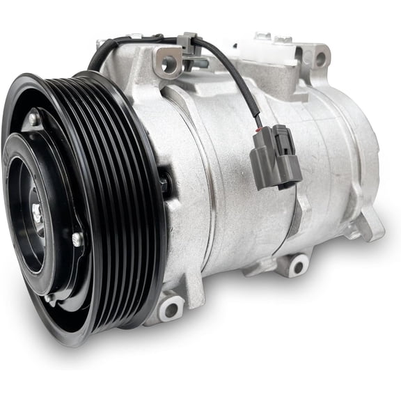 Honda Accord AC Compressor with A/C Clutch - Fits 2.4L L4 (2003-2007) | Replaces 38800RAAA01, 38810RAAA01, 38810RBA006 | CO28003C, 129MM 7PK