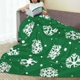 thumbnail image 6 of Sikiie Snowflake Ultra-Soft Micro flannel Blanket Luxury All Seasons Warm Blanket for Bedding Sofa and Travel (4 sizes)-40"x30", 6 of 7