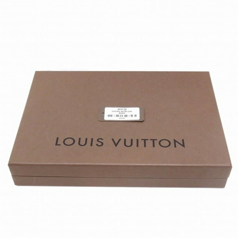 Pre-Owned Louis Vuitton Damier Echarpe Micro M75130 Brand 