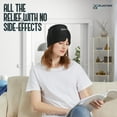 thumbnail image 7 of Form Fitting Gel Ice Headache Relief Hat - Cold Therapy Headache Relief Cap/Ice Head Wrap Ice Pack Mask, Cold Compress Headache Relief Cap for Tension & Stress, 20% More Gel, Migraine Relief Black, 7 of 7