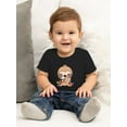 thumbnail image 2 of Cartoon Sloth W Candy T-Shirt Infant -Image by Shutterstock,  6 Months, 2 of 4
