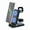 Black, variant on Foldable 4-in-1 Wireless Charging Station with Alarm Clock for Galaxy S25/S24/S23/Z Flip/Z Fold Series, Galaxy Watch 8/7/Ultra/Classic/FE/6, and Galaxy Buds.