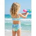 thumbnail image 3 of Girls Two Piece Swimsuits Mermaid Swimsuit for Girls 5T Bathing Suit Girls Cute Bathing Suits Girls Swimsuit Size 6, 3 of 6