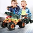 thumbnail image 3 of HNH Dinosaur RC Monster Truck for Boys, Remote Control Car with Light, Sound & Spray, 3 of 9