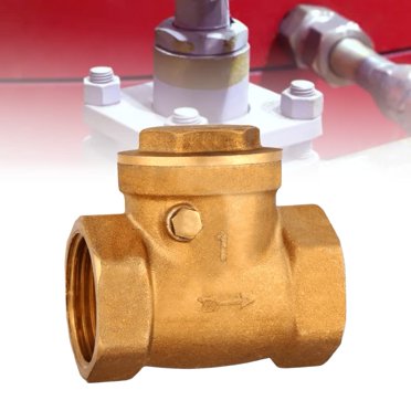 1/2" BSP Female Brass Swing Check Valve – 232 PSI – Prevents Water Backflow