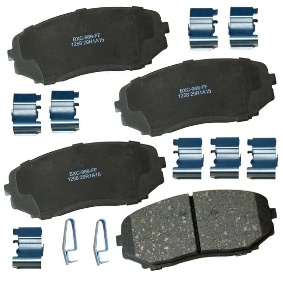 Bendix Brakes Disc Brake Pad Set Fits select: 2007-2014 FORD EDGE, 2007-2015 LINCOLN MKX