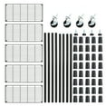 thumbnail image 4 of EFINE 5-Shelf Shelving Units and Storage on Wheels and 5-Shelf Liners, 4 of 7