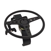 Mini Steering Wheel for PS5 / PS5 Pro / PS5 Slim Game Controller, 3D Printed Auxiliary Racing Wheel Attachment for Gamepad, Easy Assembly Driving Accessory