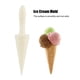 thumbnail image 3 of Molde de cono de helado de 2 piezas, molde de bricolaje con rollo de huevo, ABS de grado alimenticio, antiadherente blanco Cocina Octpeak NO, 3 of 7