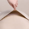 thumbnail image 3 of REGALWOVEN Pillow Cases Set of 2, Soft Satin Polyester Cooling Pillow Covers with Envelope Closure Khaki Gray Queen, 3 of 7
