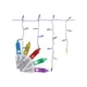 thumbnail image 1 of Luces de Cadena Celebrations CMAS de Cascada Multicolor 1,8 m 100 unidades, 1 of 5
