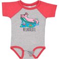 thumbnail image 3 of Inktastic Relaxolotl- Cute Axolotl on Summer Vacation Boys or Girls Baby Bodysuit, 3 of 5