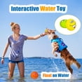 HOLYSTEED Small Breed Dog Chew Toy - 6pcs Non-Toxic Latex Squeaky Ball