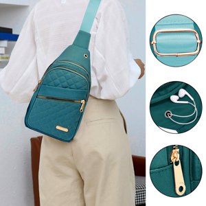 Large Sling Bag Crossbody Sling Bag for Women & Men Sling Chest Bag Waterproof Shoulder Backpack Sling Chest Crossbody Bag Casual