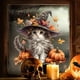 thumbnail image 5 of Seyotauo Halloween Window Stickers Black Cat Window Sticker Double-Sided Window Decal for Glass Mirror Decor, 5 of 6