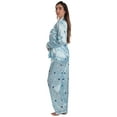 thumbnail image 2 of Just Love Womens Pajama Set (Satin Starzy Blue, Medium), 2 of 3