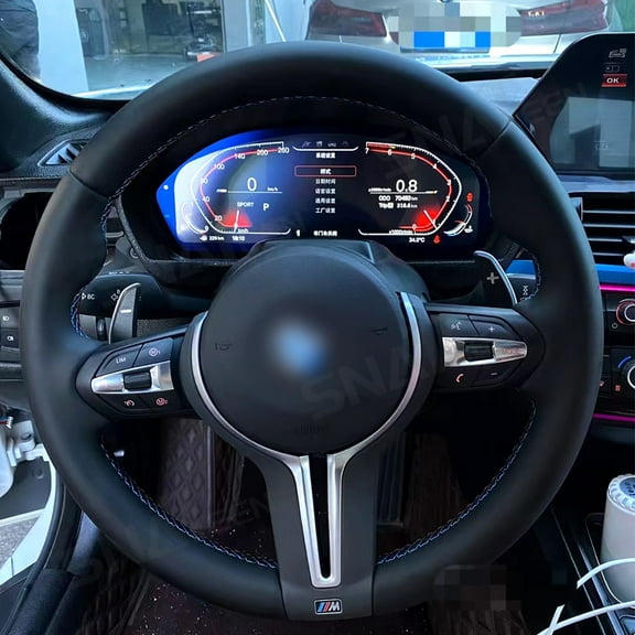 SNATEEN 12.3 Inch Car Instrument Cluster For BMW 1 series F20/F52 BMW X1 F48/F49 Digital Dash Panel Gauges Instrument LCD Screen Cockpit Speedometer Dashboard Cluster