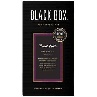Black Box Pinot Noir Red Wine, 3L Box, 13.5% ABV
