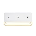thumbnail image 3 of Posh Living Liyana  Sideboard White/Gold, 3 of 11