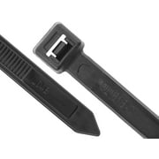 Secure Cable Ties 24 Inch Black UV Heavy Duty Cable Tie - 100 Pack