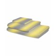 thumbnail image 2 of Yellow Grey Stripes Towel Set of 3, Soft Microfiber Bath Towels, Hand Towel, Washcloths, Modern Minimalist Solid Gradient Quick-Dry Absorbent Towels for Bathroom Kitchen Hotel Beach Gym Spa, 2 of 7