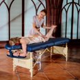 thumbnail image 3 of Master Massage 30 Inch Coronado Portable Massage Table Package with Therma-Top, Royal Blue, 3 of 3