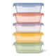 thumbnail image 1 of Contenedores de almacenamiento de alimentos Ello Snap & Nest, juego de 10 piezas y 4,5 tazas, 1 of 7