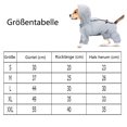 thumbnail image 2 of Chubasquero para perro, chaqueta impermeable ajustable para exteriores, impermeable, con patas, chaqueta para cachorro repelente al agua con rayas reflectantes largas para perros pequeños y medianos, 2 of 5