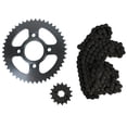 thumbnail image 2 of Engrane 46X15 Cadena 428Hx128L Set Italika Dm 200 (07-19) Roda, 2 of 2