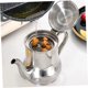 thumbnail image 5 of unbranded Para Aceite Con Y Mango Resistente Para Cocina De Acero Inoxidable Plateado, 5 of 8