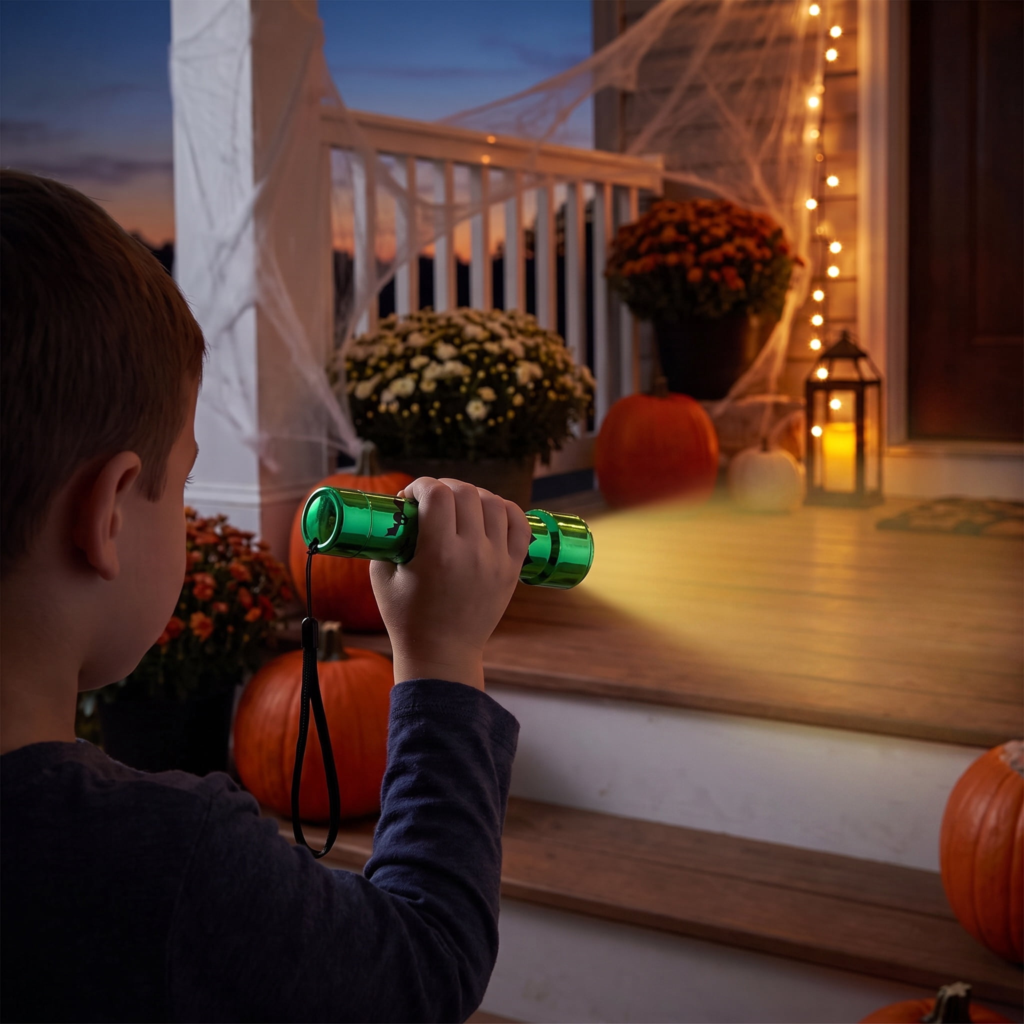 Bat Flashlight, Green, Halloween by Way To Celebrate