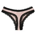thumbnail image 1 of Ropa Interior con Entrenamiento Gibobby T Back Bragas sin costuras Tanga Sexy Encaje Rosa L, 1 of 5