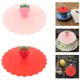 thumbnail image 4 of 4 tapas para tazas, lindas cubiertas antipolvo con formas de frutas, tapas de silicona reutilizables para tazas., 4 of 7