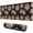 Tiger Graffiti Black, variant on 31.5x11.8 Inch Gaming Mouse Pad, Non-Slip Stitched Rubber Desk Mat for Desktop & Laptop,Tiger Cartoon Paw White Pattern