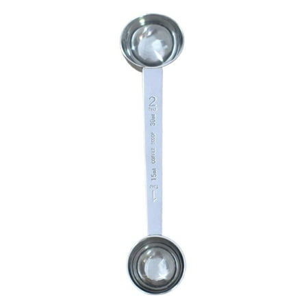 

Double-Headed Coffee Milk Powder Measuring Spoon with Scale Kitchen Long Handle