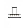 thumbnail image 1 of Living District LD4063D38BRB Resolute 5 Light Brass & Black Ceiling Pendant, 1 of 1