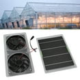 thumbnail image 3 of Kit de ventilador de panel solar ANGGREK 12V Portátil Para el Hogar Para Invernadero, 3 of 7