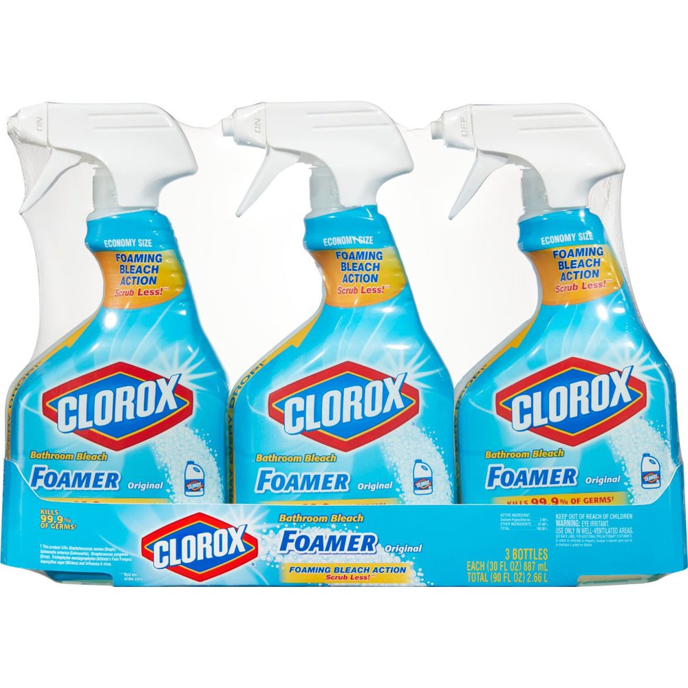 Product of Clorox Bathroom Cleaner, 3 pk./30 oz.