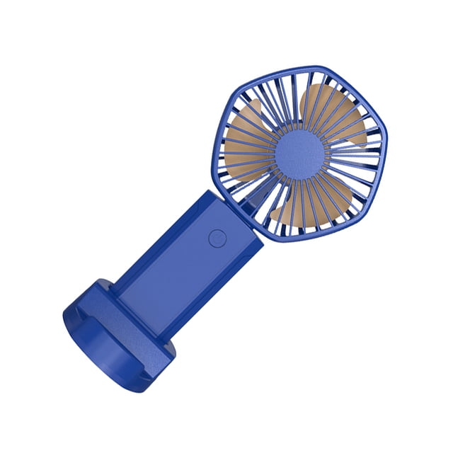 Ventilador de mano portátil Cateissary refrigeración silencioso mini Enfriador de aire azul
