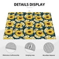thumbnail image 3 of Bingfone Sunflowers ,18" x 24"Dish Drying Mat for Kitchen Counter,Ultra Absorbent Microfiber, 3 of 7