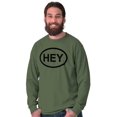 thumbnail image 5 of Hey Girl Funny Novelty TV Show Logo Long Sleeve TShirt Men Women Brisco Brands X, 5 of 6