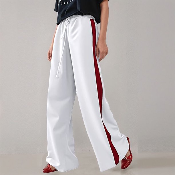 WILLBEST Pantalones Casuales de Verano para Mujer, Holgados, con Cordón y Estampado de Leopardo, para Uso Diario. Mediana