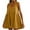 Yellow, variant on Giftesty Summer Dresses for Women Womens Summer Sleeveless Mini Dress Casual Loose Solid V-Neck Pullover Sundress Flowy Beach Dress with Pocket Pleated Dresses