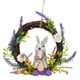 thumbnail image 3 of Fiudx Guirnalda de Mimbre de Conejito, Decoración de Pascua, Temática de Celebración Primaveral, para Colgar En La Puerta, Vibrante Bienvenida de Temporada, Accesorio Festivo Versátil, Tamaño 20 Cm, 3 of 7